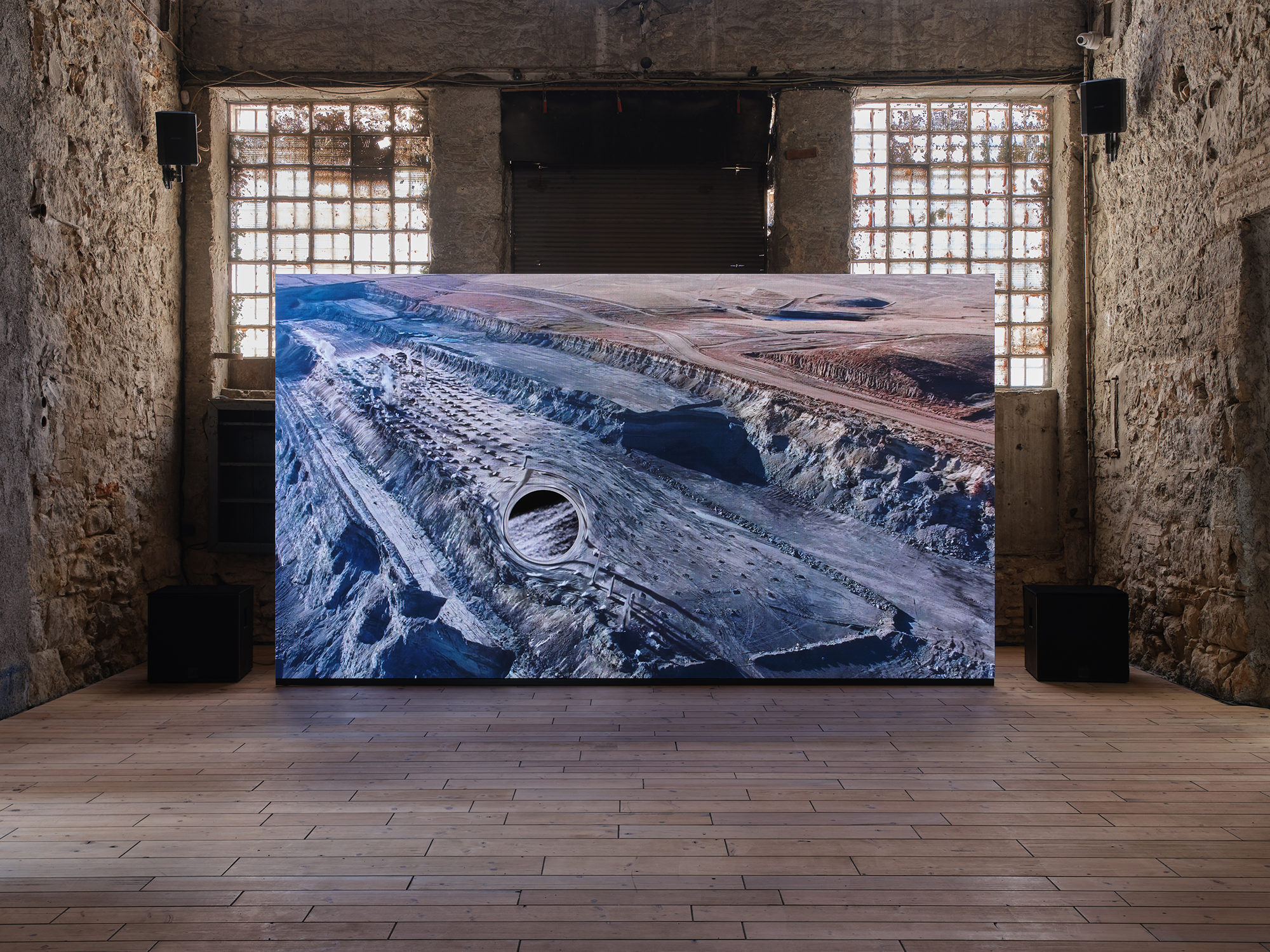 Leslie Thornton, Installation view, Tunneling, Sylvia Kouvali, Piraeus, 2024