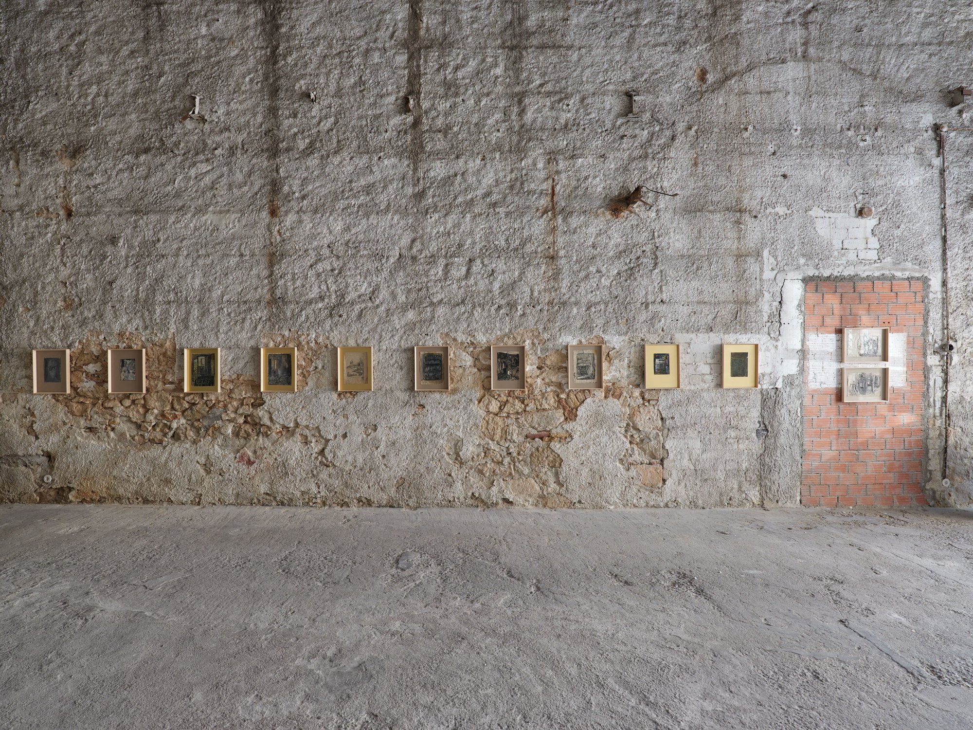 Anna Boghiguian, Installation view, Observations on Somethings Forgotten, Sylvia Kouvali, Piraeus, 2024.