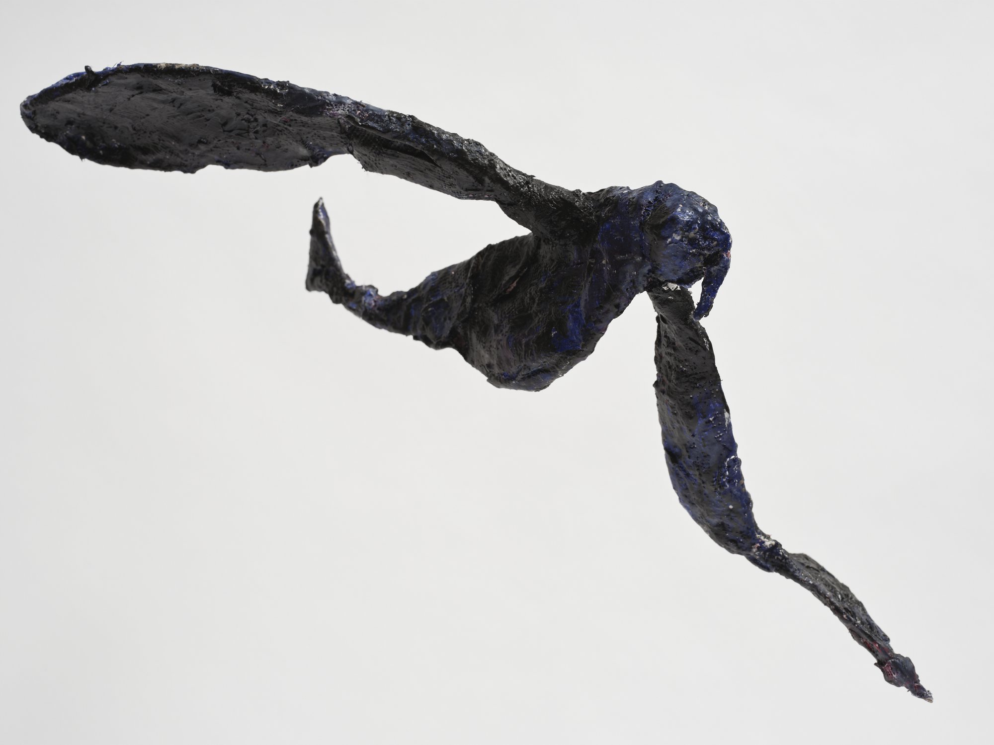 Anna Boghiguian, Lonely Bird, papier mache, 42 x 29 x 8 cm, 2024