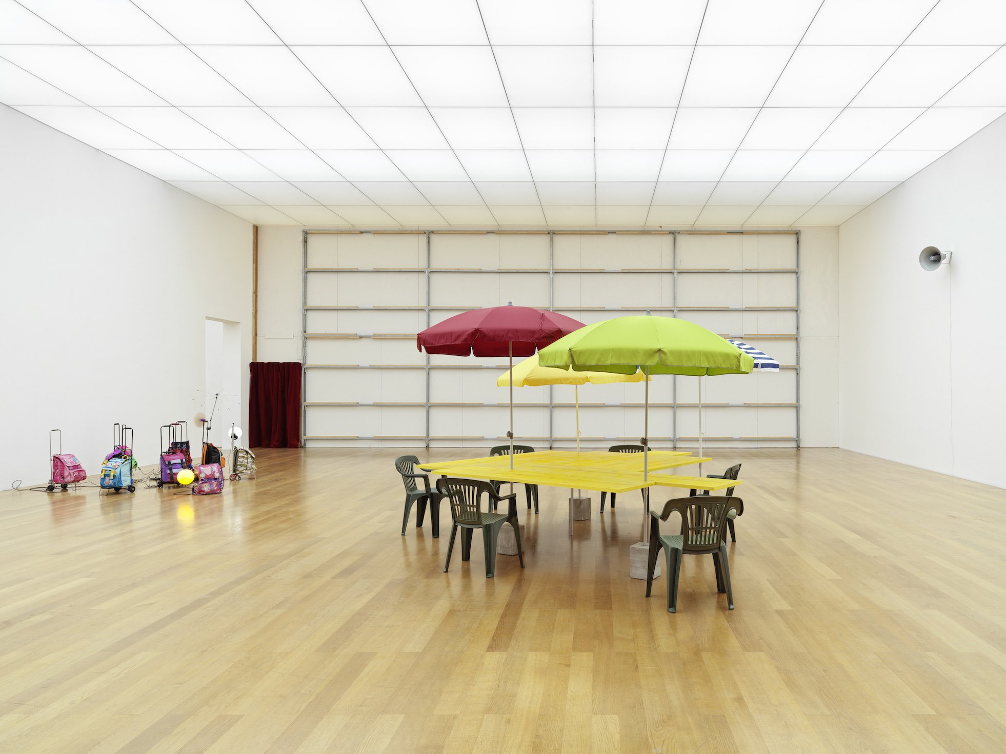 Installation view, Liliana Moro, Andante con moto, Kunstmuseum Liechtenstein, Liechtenstein, 2023