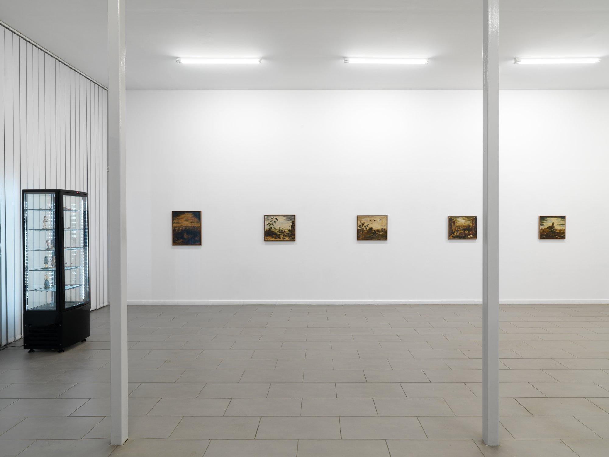 Installation view, Luigi Zuccheri, Subtle Hunts, Sylvia Kouvali, Piraeus, 2024.