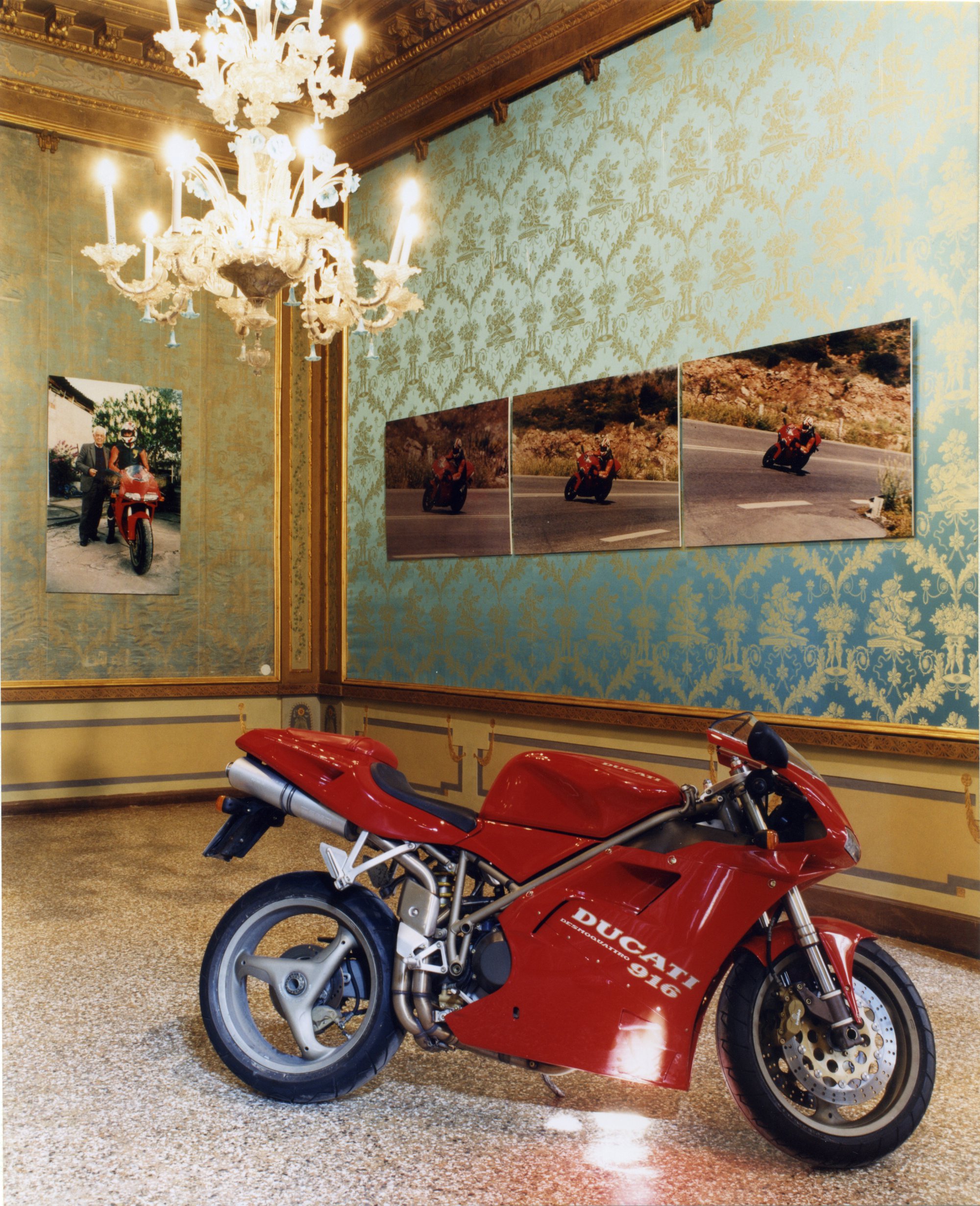 Thanasis Totsikas, Installation view, Totsikas-Ducati, 47th Venice Biennale, Fondazione Levi, Palazzo Giustinian Lolin, Venice, 1997