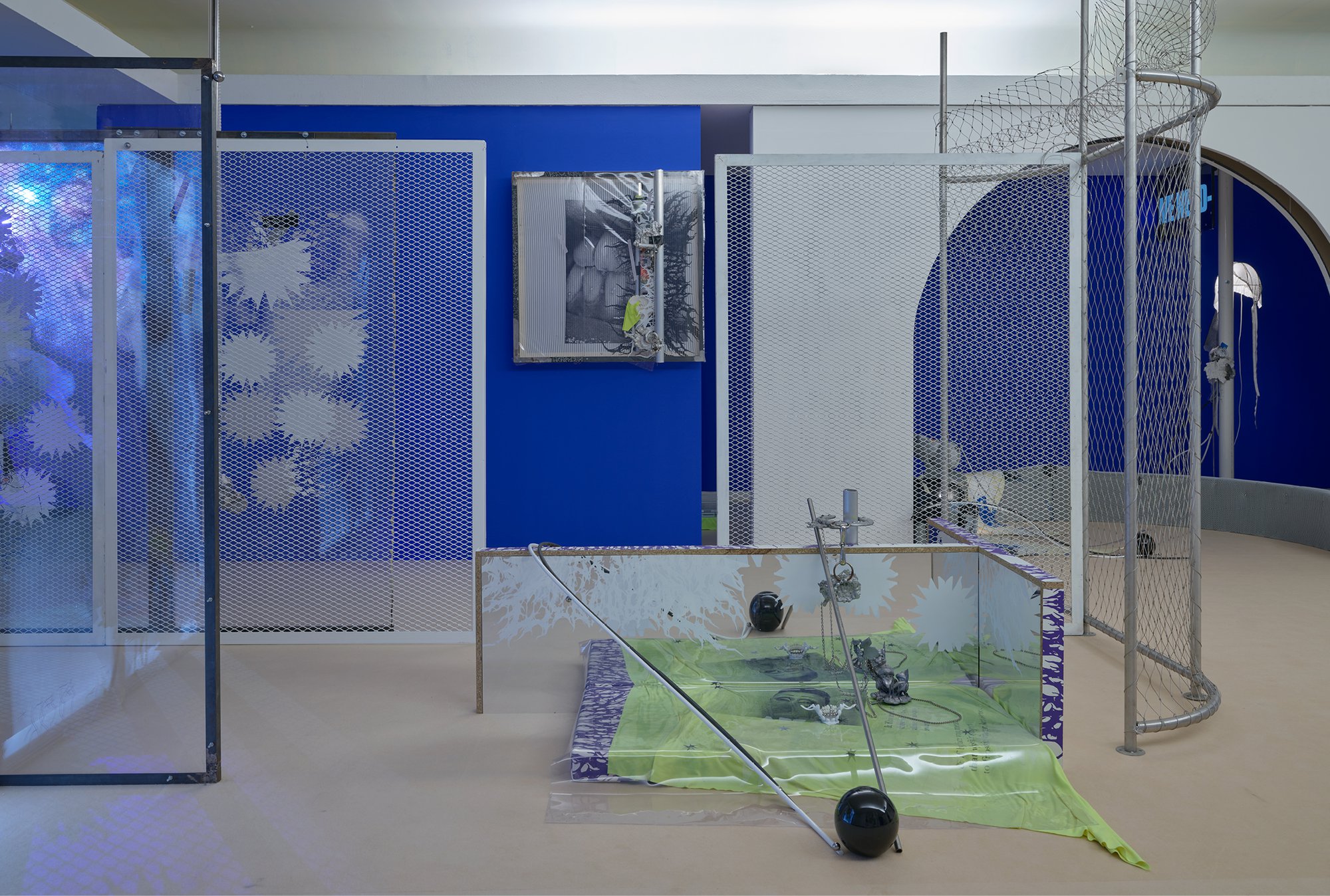 Installation view, David Douard, O’Ti’Lulabies, Serralves Museum, Porto, 2022