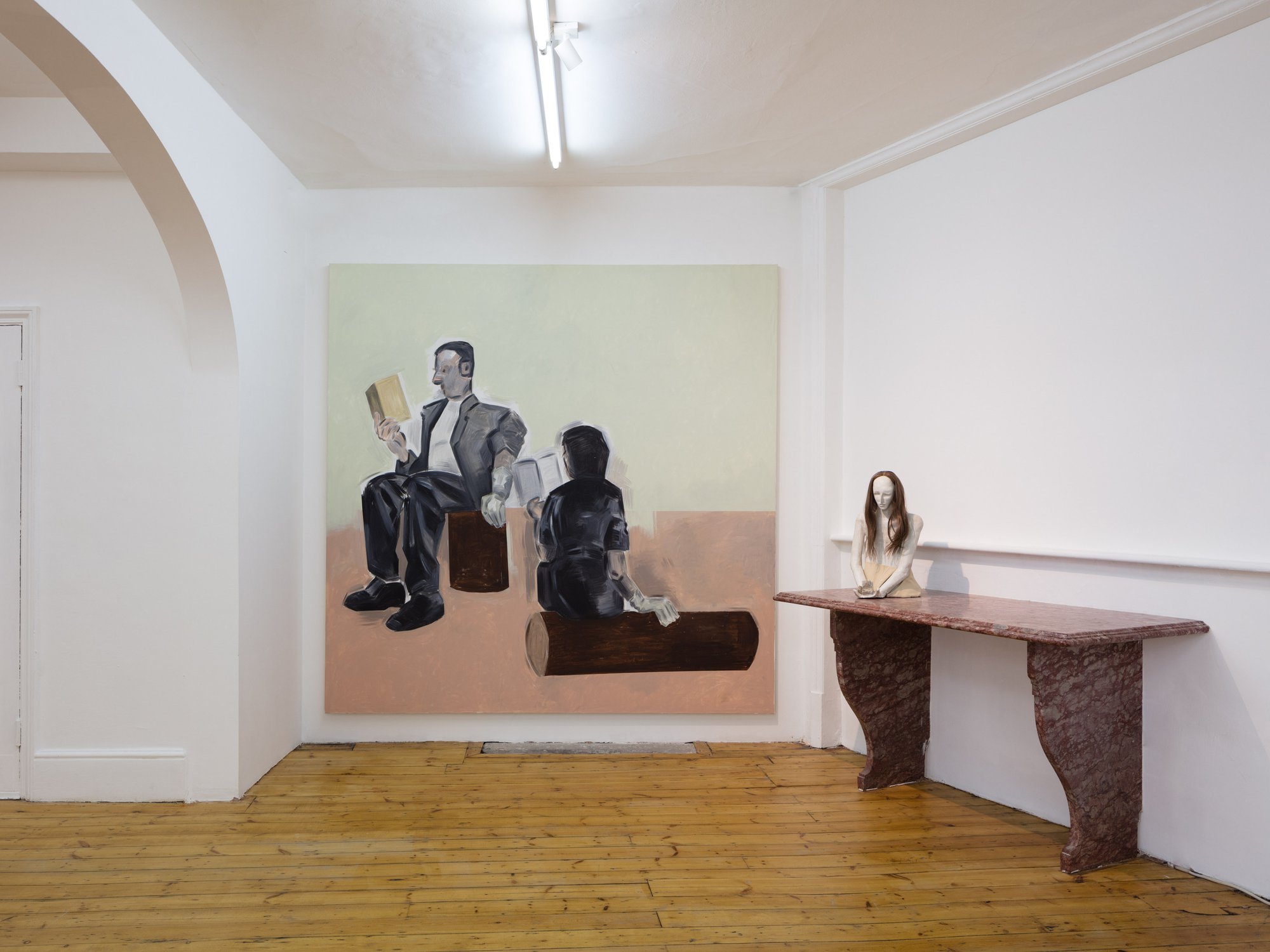 Installation view, WE, Rodeo, London, 2018.