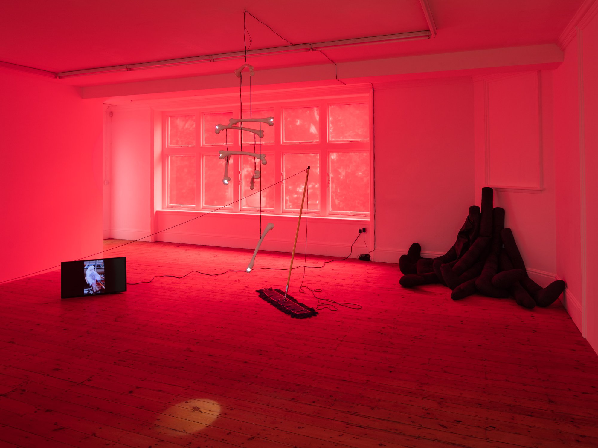 Installation view, Dracula’s Wedding, Rodeo, London, 2019