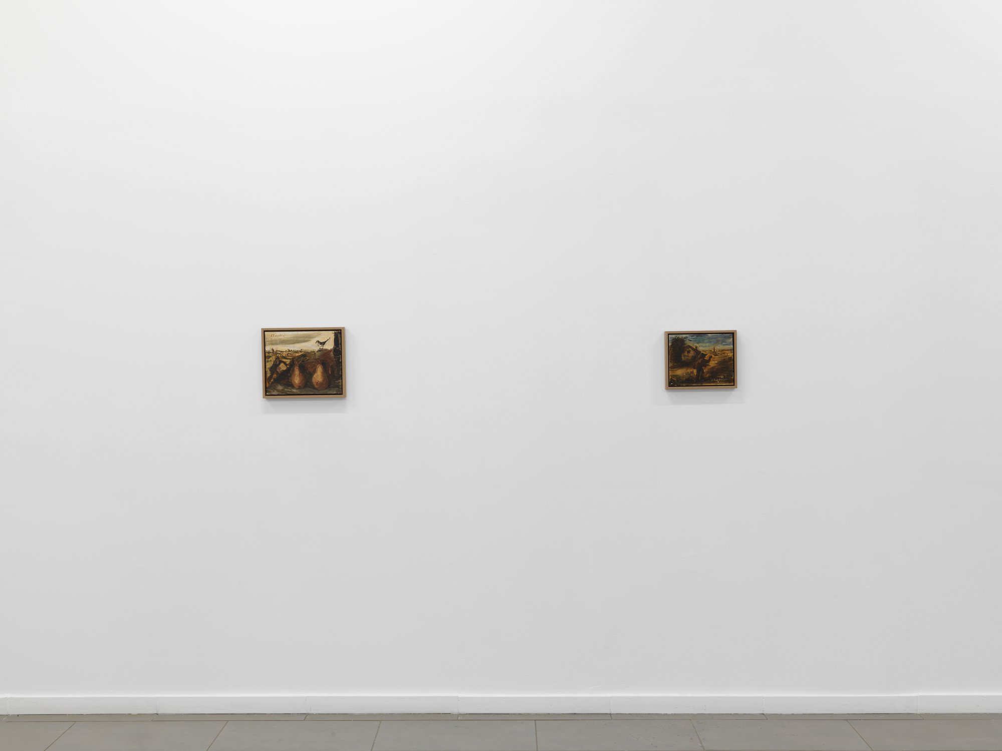 Installation view, Luigi Zuccheri, Subtle Hunts, Sylvia Kouvali, Piraeus, 2024.