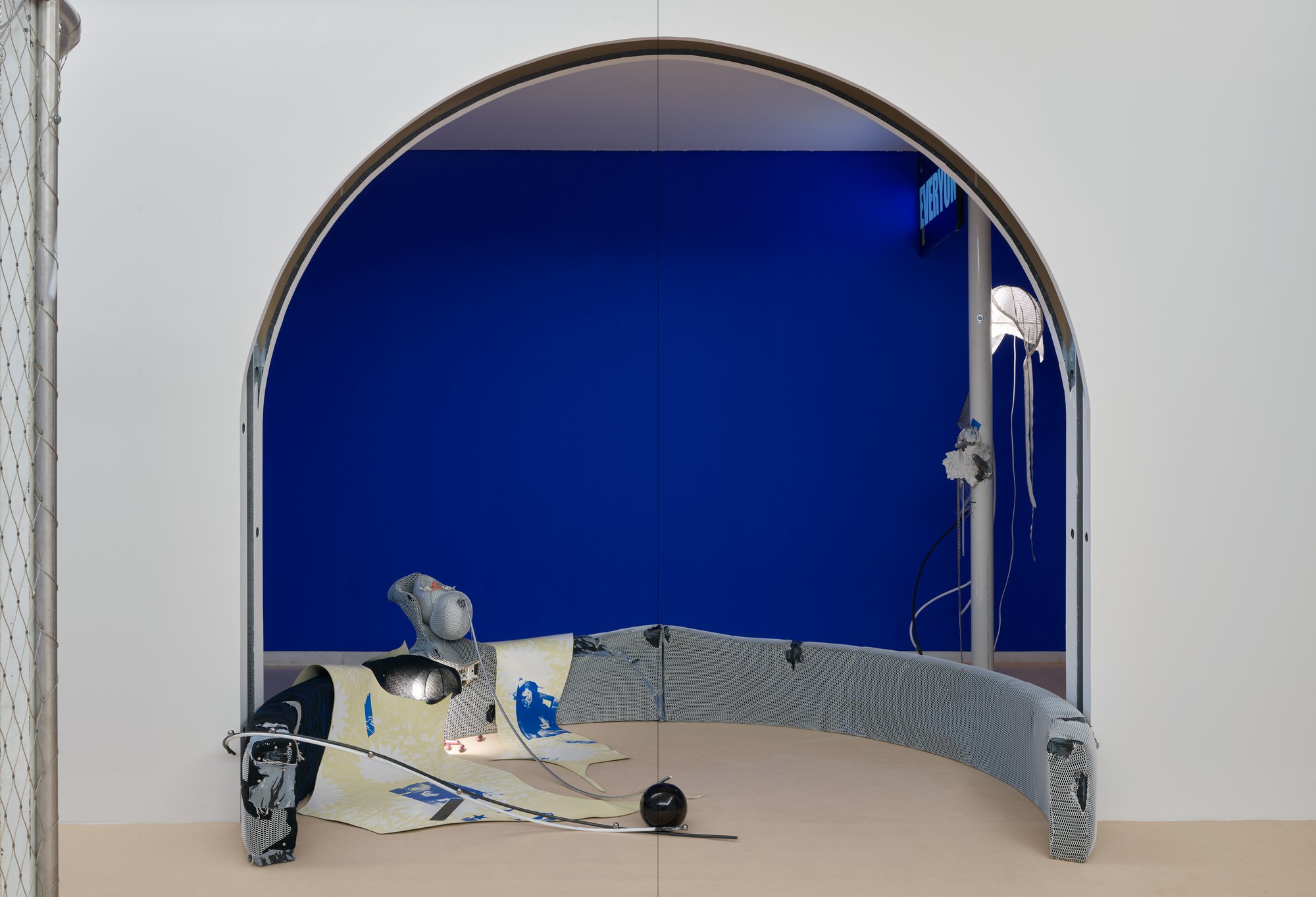 Installation view, David Douard, O’Ti’Lulabies, Serralves Museum, Porto, 2022