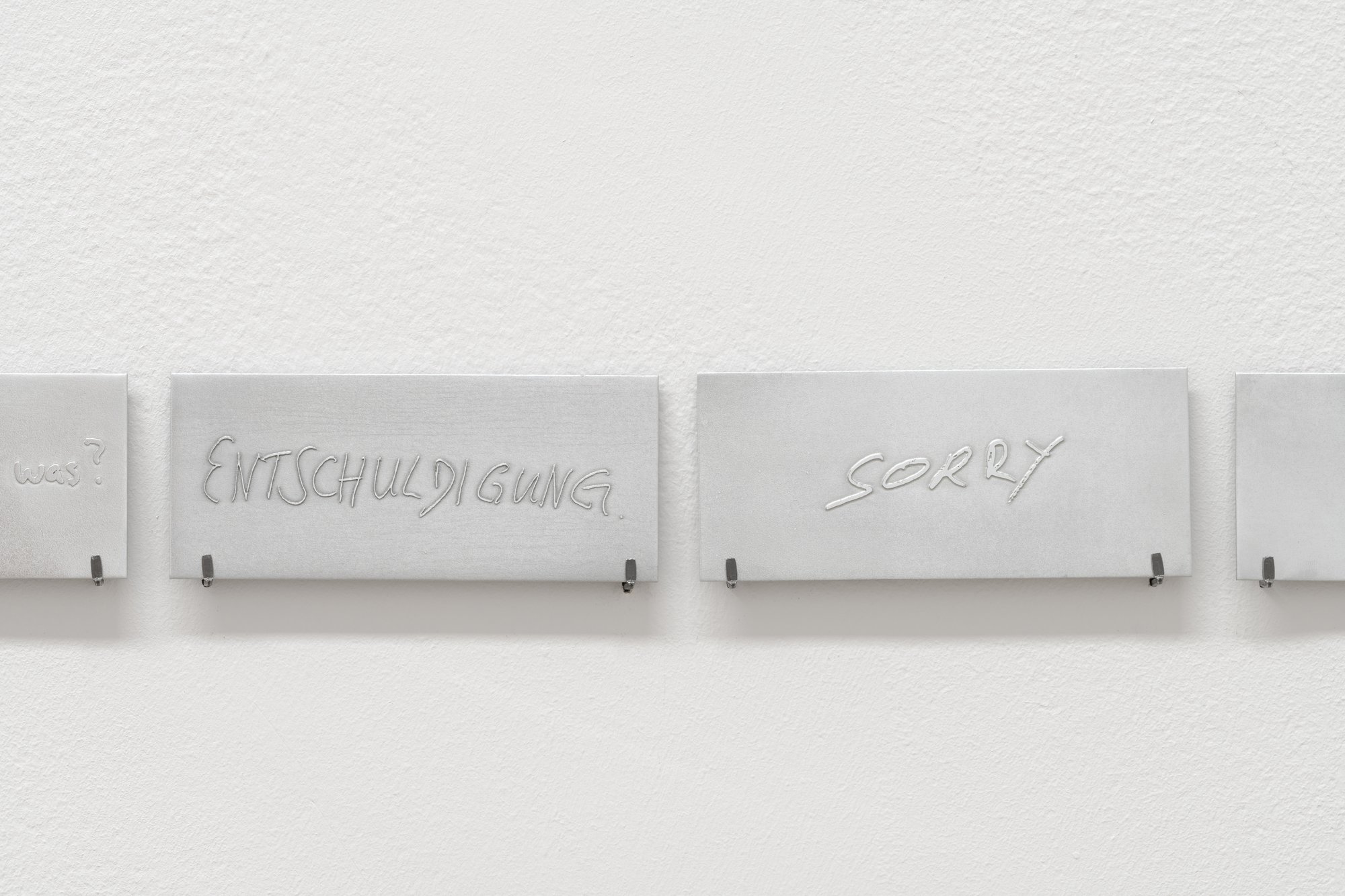 Installation view, Banu Cennetoğlu, BEING SAFE IS SCARY, Kunsthal Charlottenborg, Copenhagen, 2025