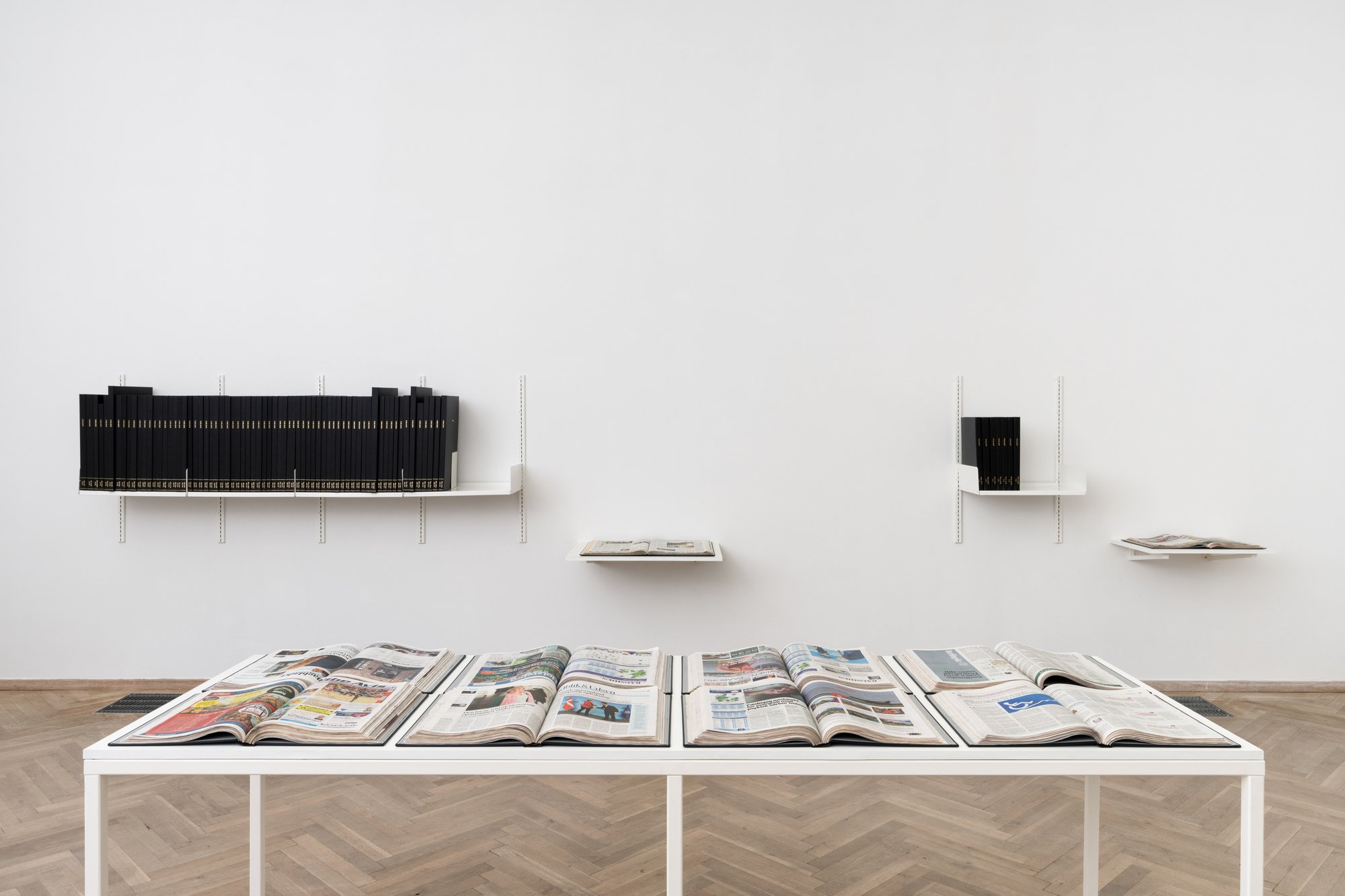 Installation view, Banu Cennetoğlu, BEING SAFE IS SCARY, Kunsthal Charlottenborg, Copenhagen, 2025