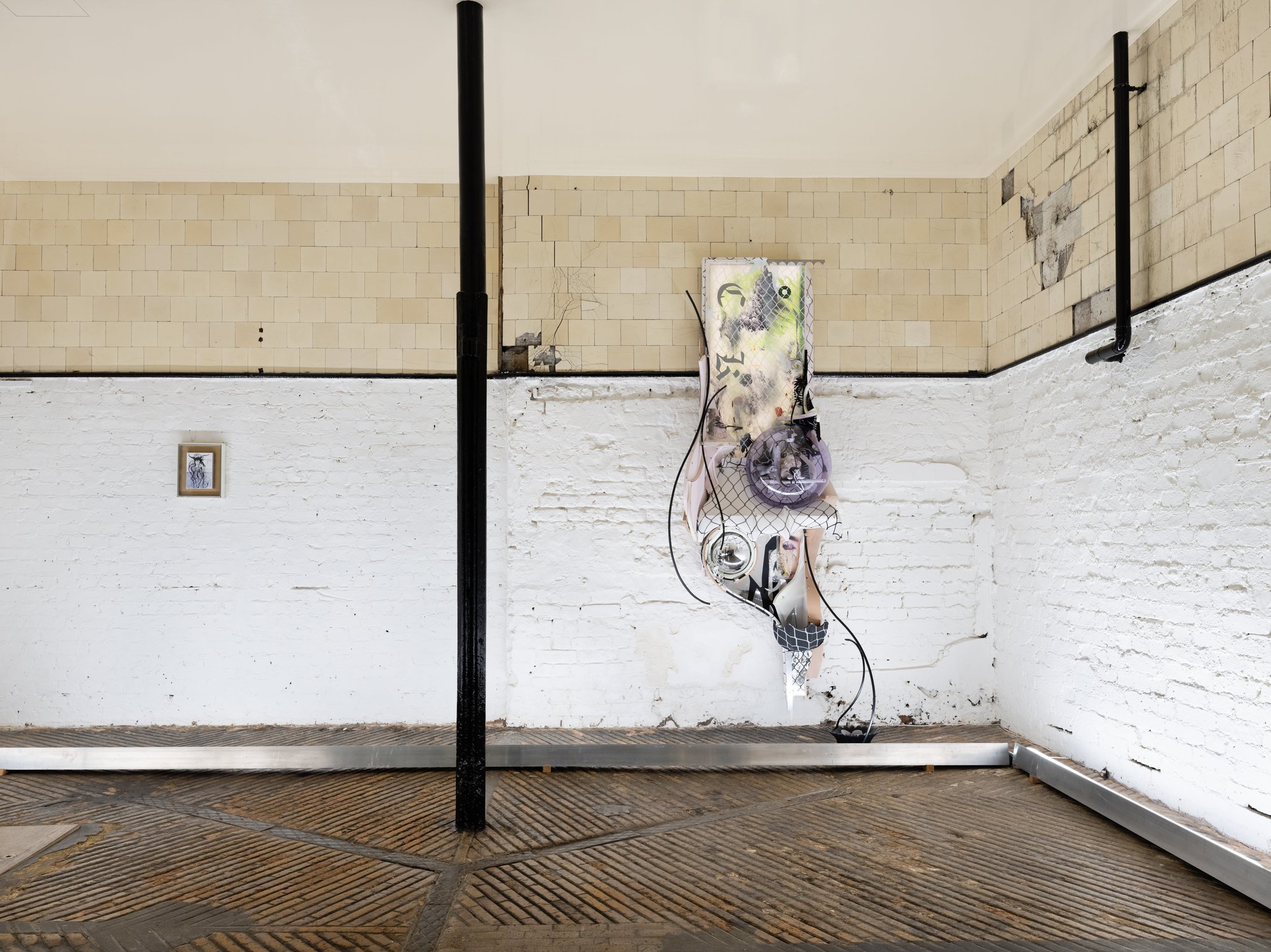 David Douard, Installation view, EVE&#x27;RGREEN D’AZED, Sylvia Kouvali, London, 2024.