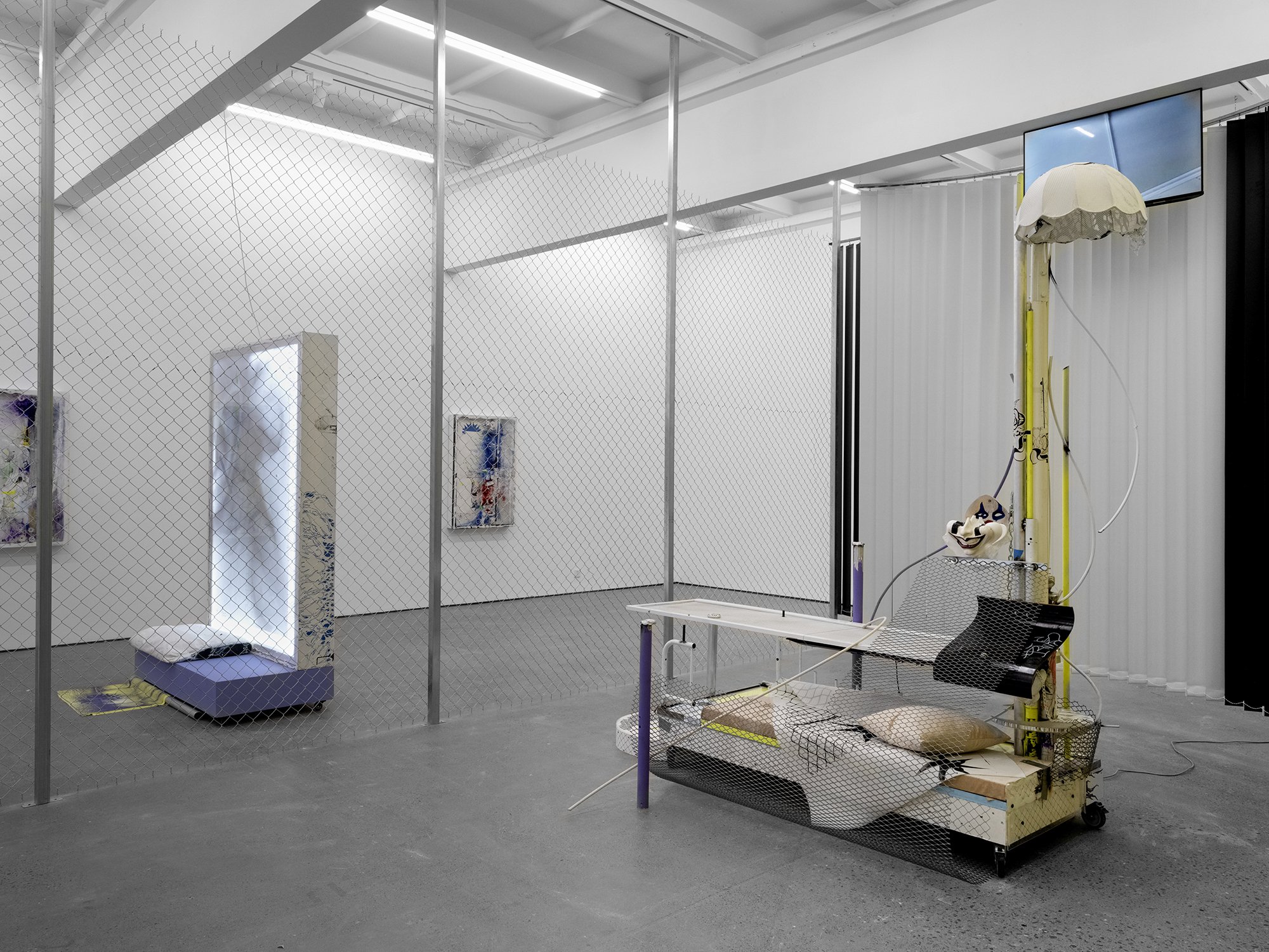 Installation view, David Douard, serious Slugs’ StrategY, Magician Space, Beijing, 2023