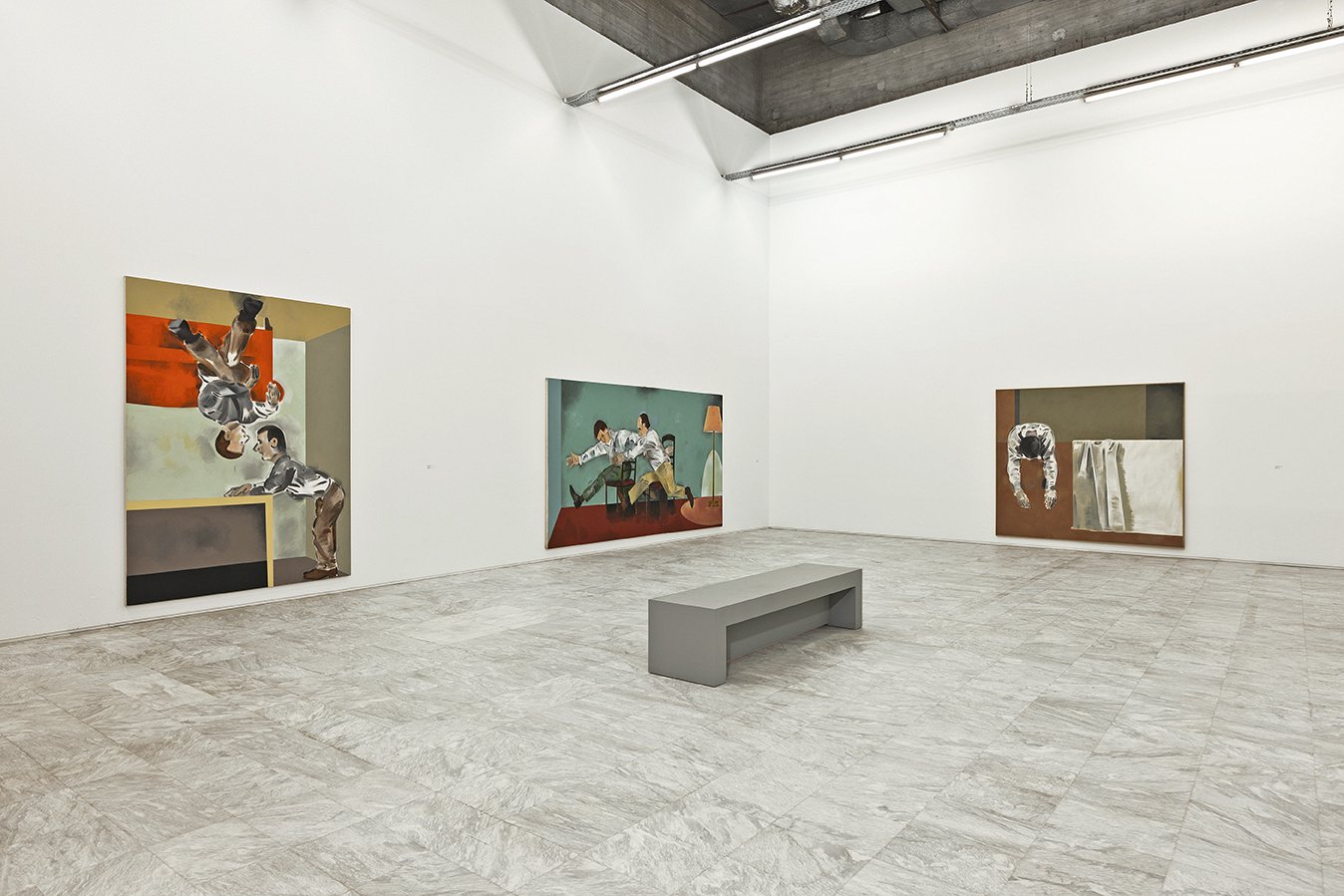 Apostolos Georgiou, Installation view, Apostolos Georgiou. Painting, EMST, Athens, 2011