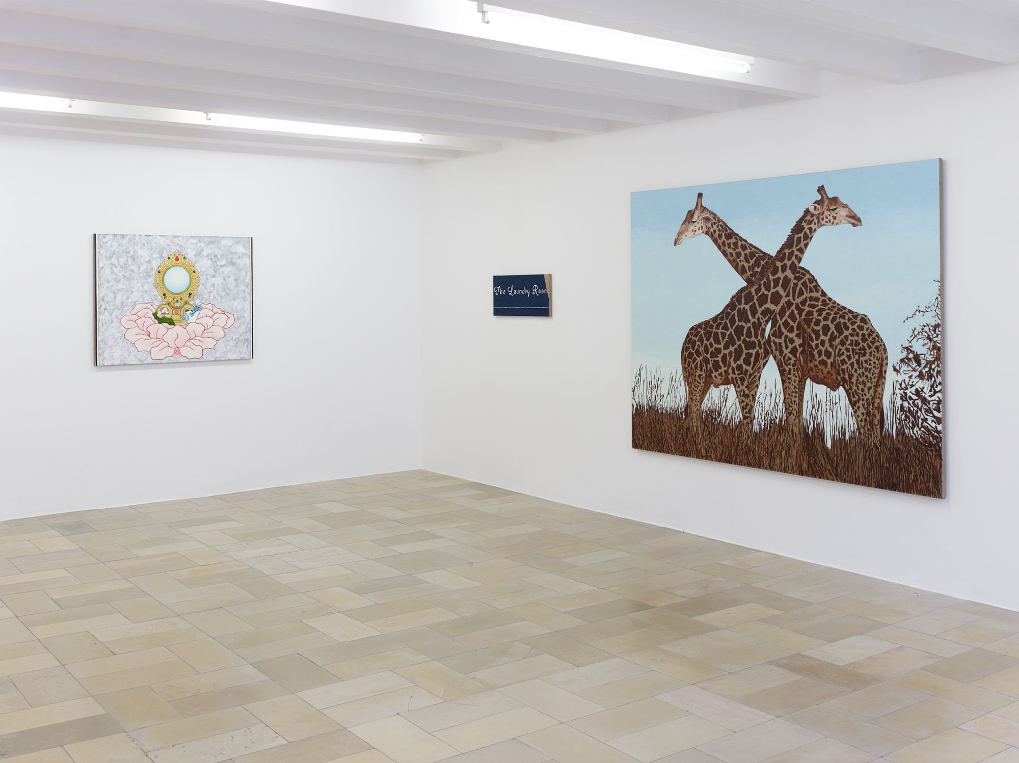 Leidy Churchman, Installation view, Free Delivery, Kölnischer Kunstverein, Cologne, 2017