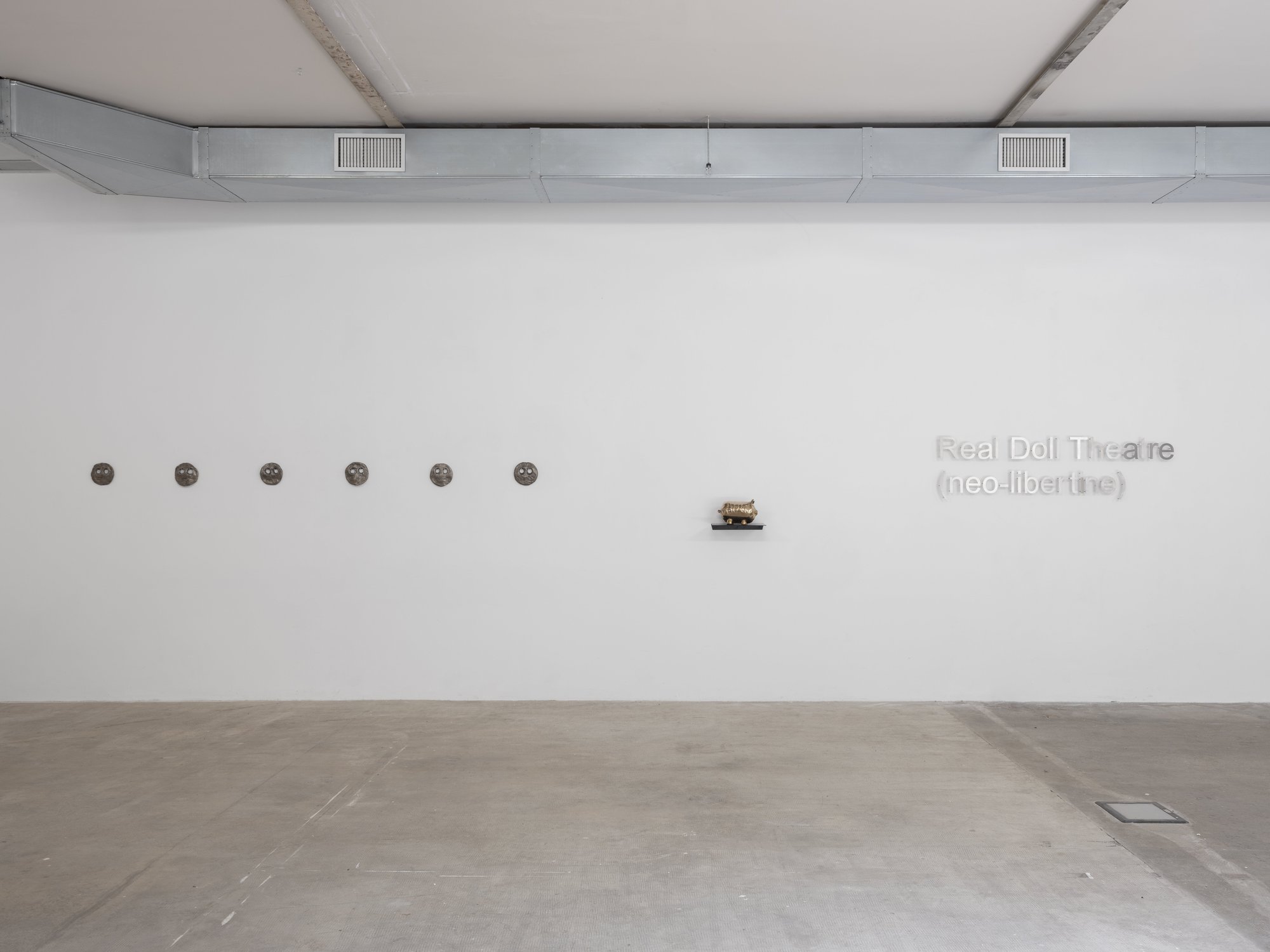 Installation view,Metal Works, Ordet, Milan, 2024.