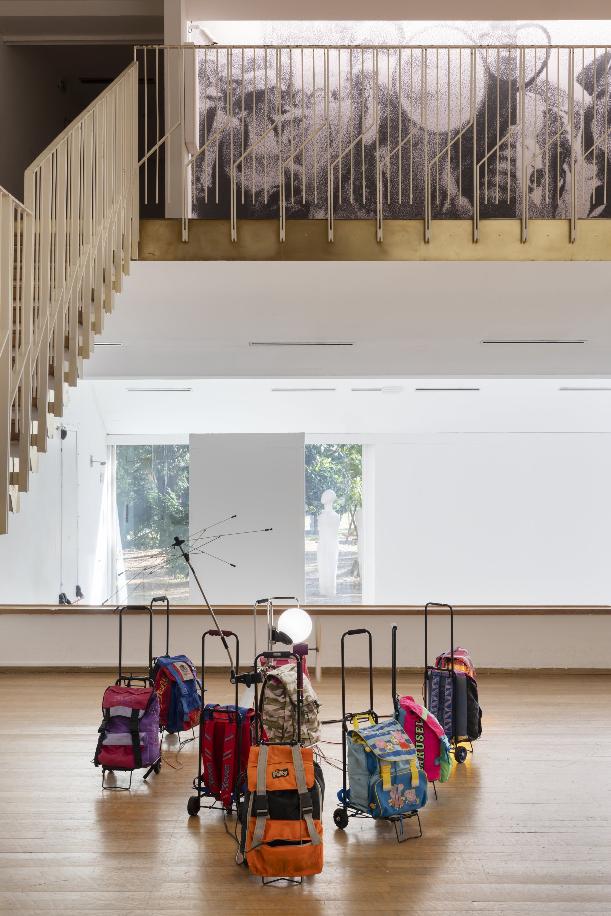 Installation View, Liliana Moro, Andante Con Moto, PAC, Milan, 2024.