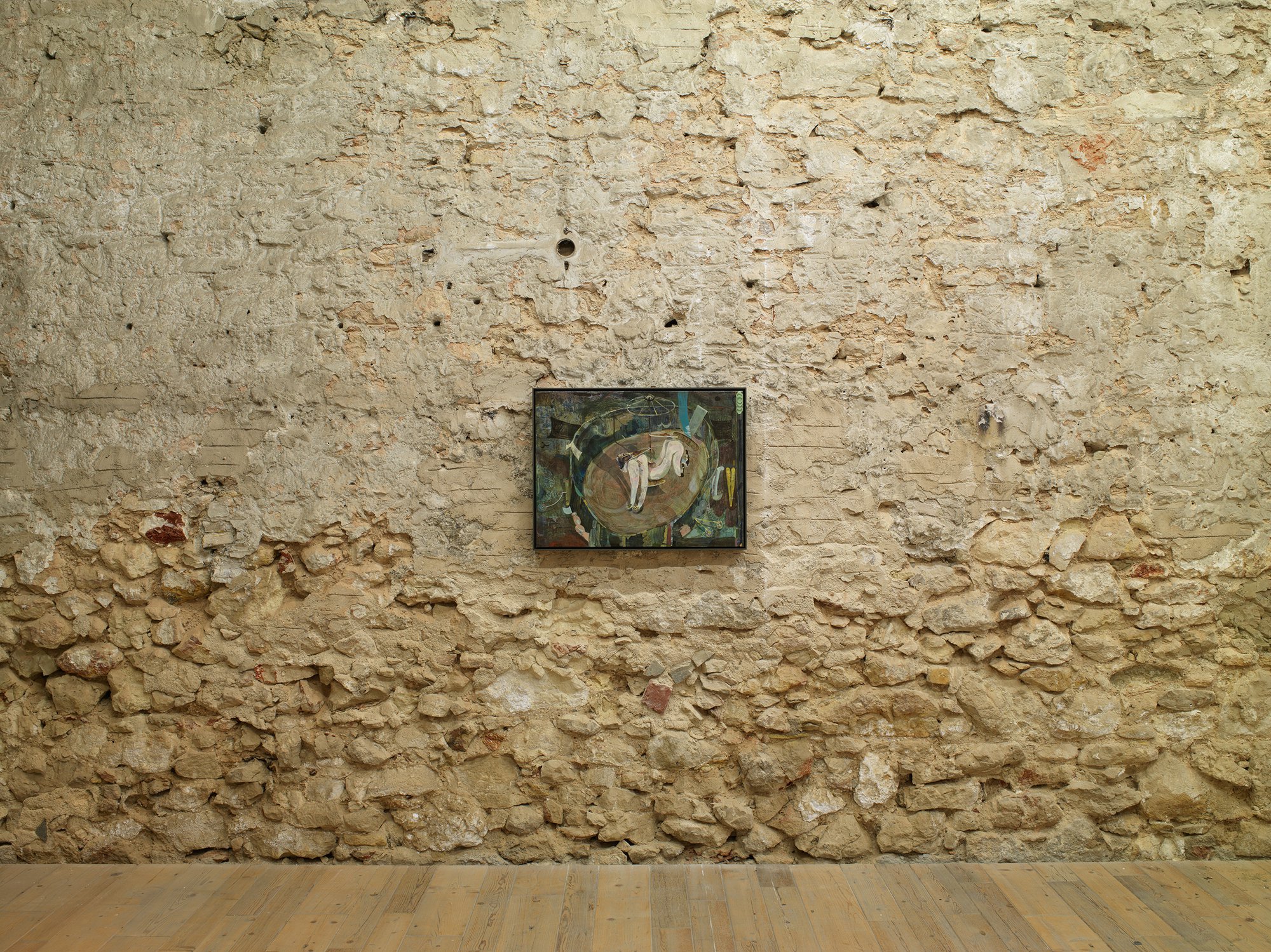 Installation view, Guglielmo Castelli, Ένα μαχαίρι χωρίς λεπίδα, που του λείπει η λαβή, Rodeo, Piraeus, 2022