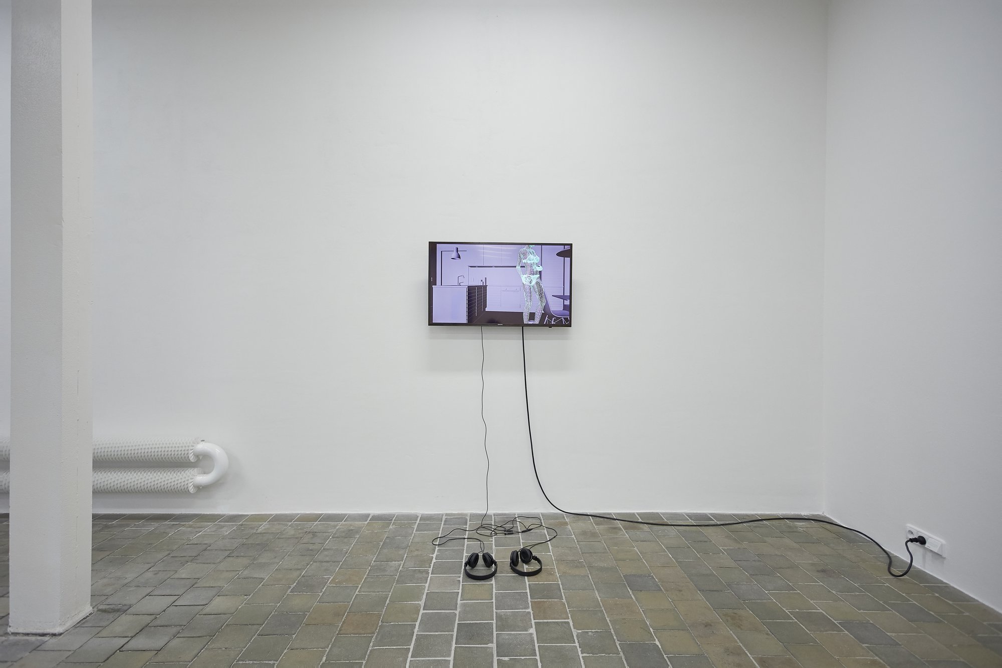 Installation view, Sidsel Meineche Hansen, LIVE LIFE WELL®, Center for Contemporary Arts, Prague, 2019