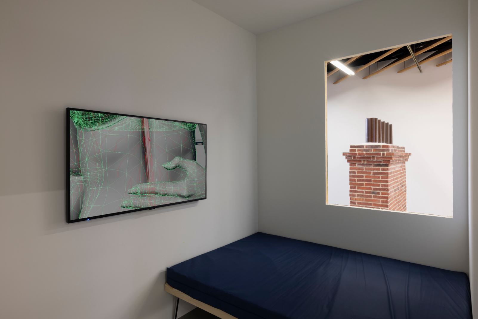 Installation View, Sidsel Meineche Hansen, HOOK NO 10. gta exhibitions, ETH Zurich, 2023