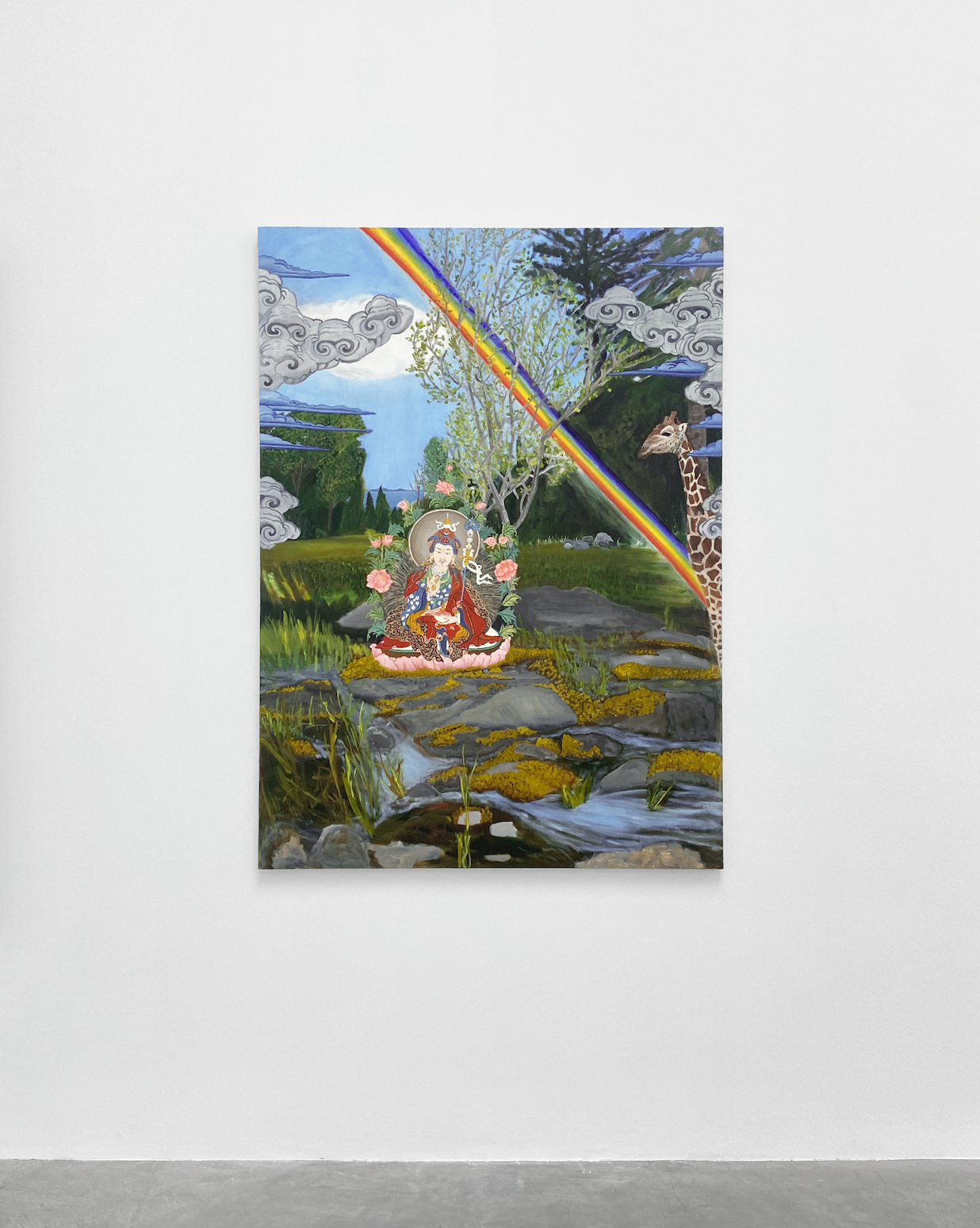Installation view, Leidy Churchman, Heart Drop, Matthew Marks Gallery, Los Angeles