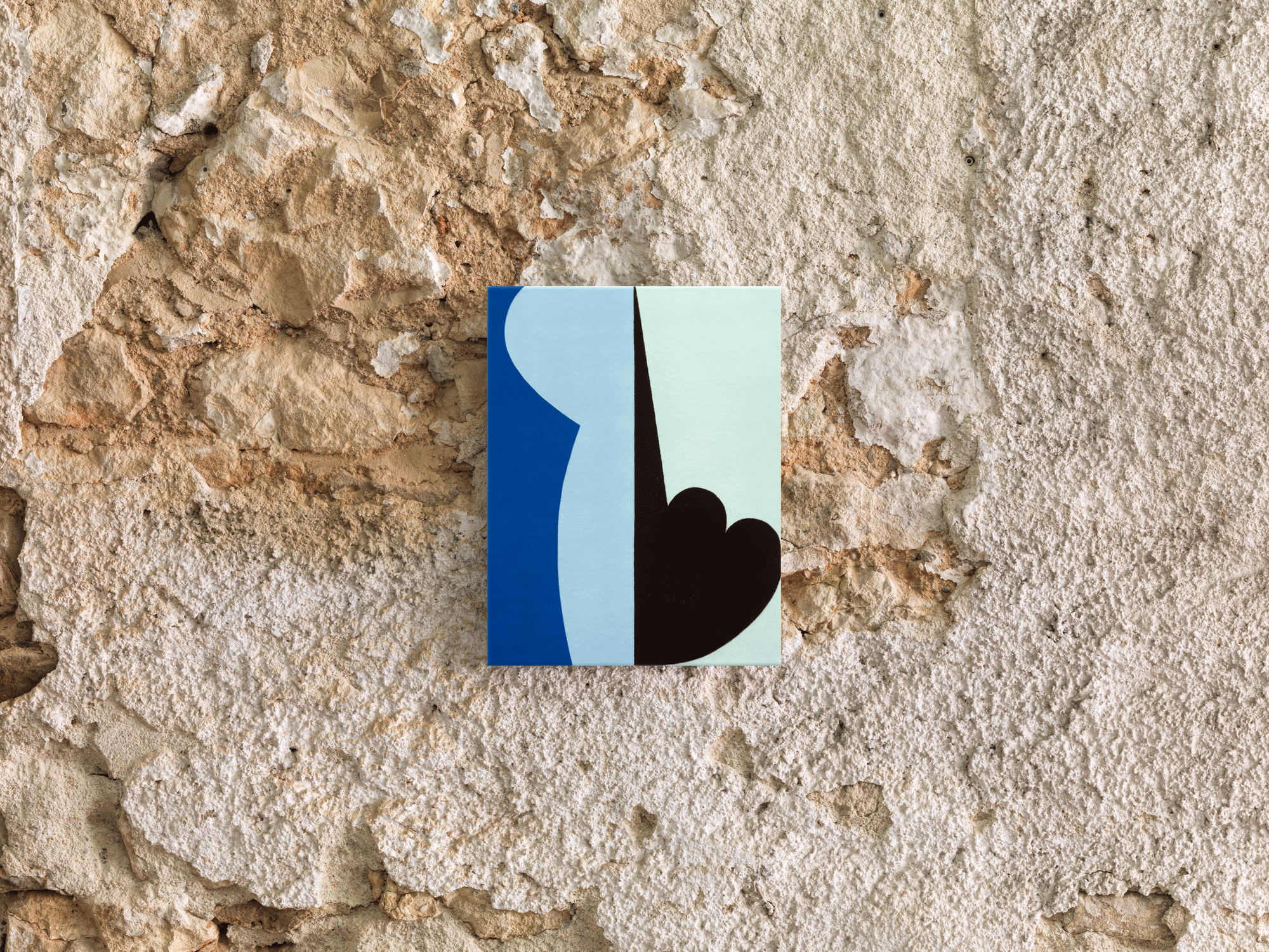 Ulrike Müller, Signs and Shields, 2024, Vitreous enamel on steel, 39.4 x 30.5 cmUlrike Müller, Installation view, Beside Myself, Sylvia Kouvali, Piraeus, 2025
