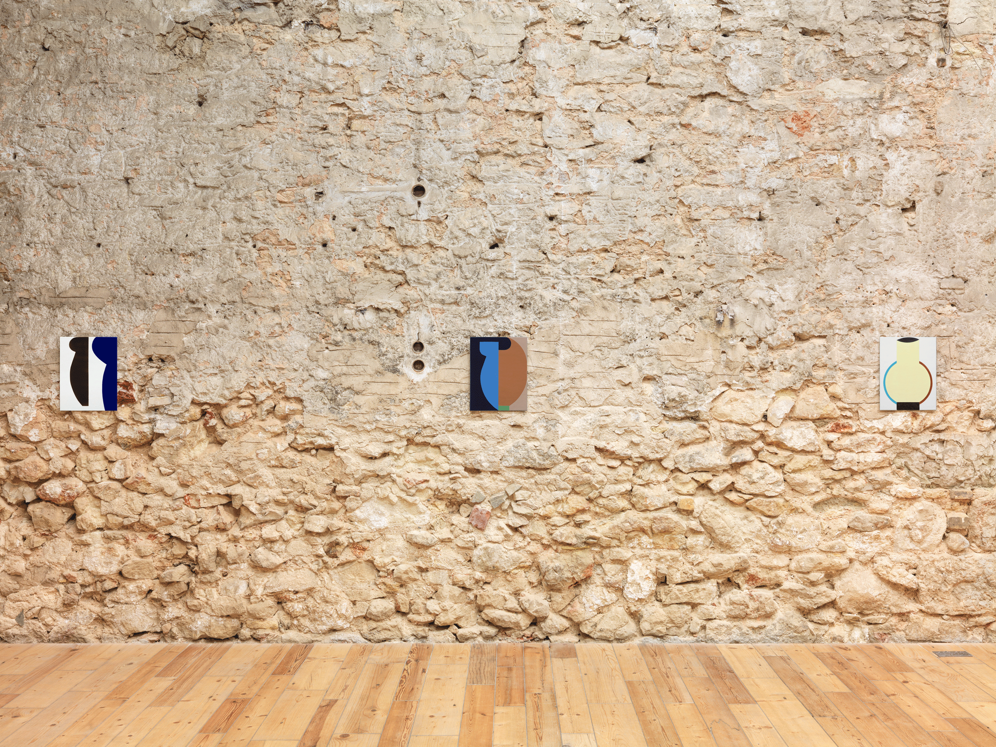 Ulrike Müller, Installation view, Beside Myself, Sylvia Kouvali, Piraeus, 2025