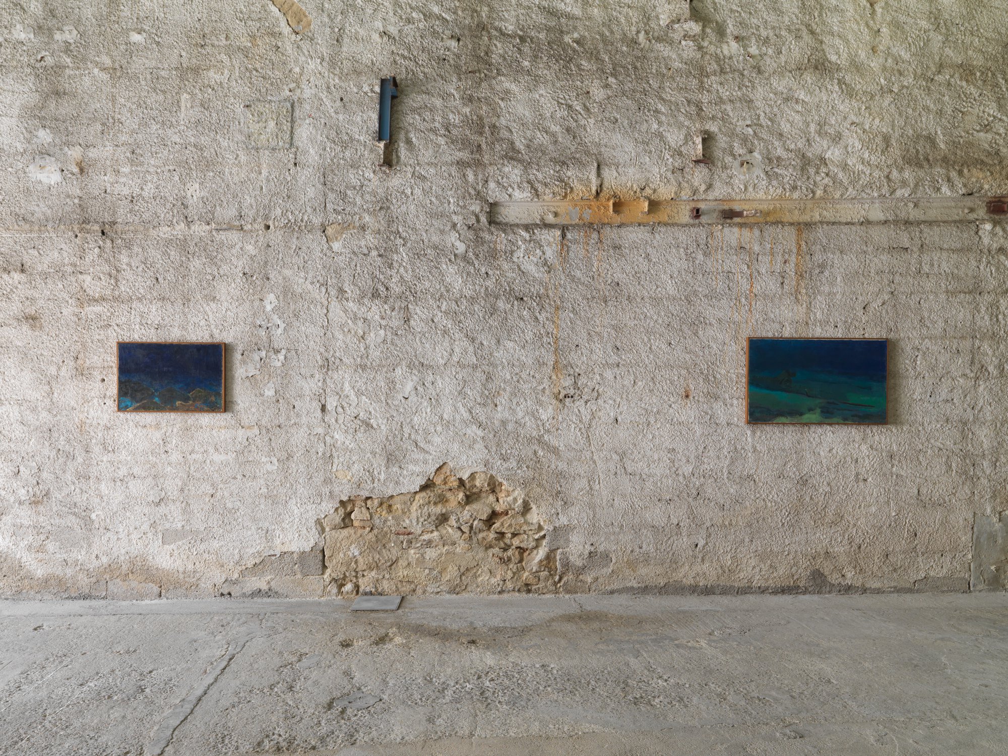 Installation view, Yiannis Maniatakos, The Sea Said Yes, Rodeo, Piraeus, 2023.